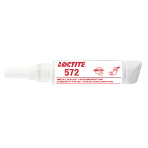 LOCTITE 572 - 250 ml Klej do uszczelniania połączeń gwintowych, średnio demontowalny, biały/przydymiony biały kod: 246616